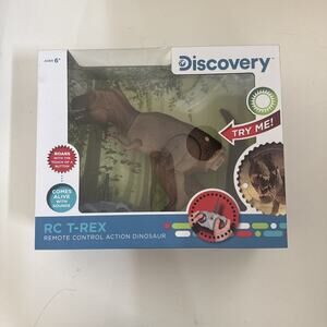 Discovery Kids Remote Radio Control RC T-REX Dinosaur With Roaring Sounds NEW